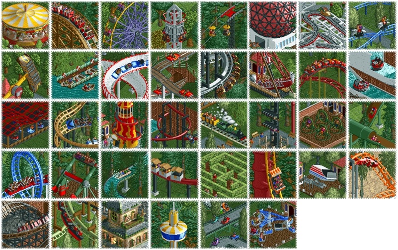 Collection of Ride Icons